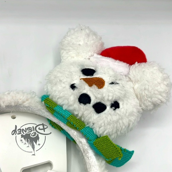 Disney Parks Mickey Mouse Snowman Ears Headband - Picture 2 of 4